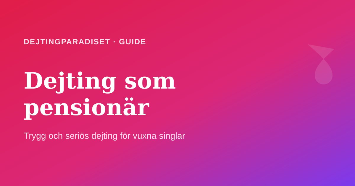 Ett pensionerat par som fikar och skrattar tillsammans