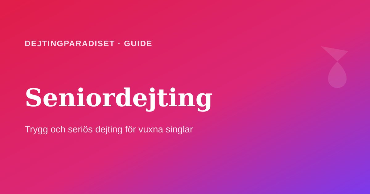 Ett moget par som ler mot varandra i solnedgången